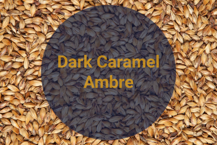 Солод Карамельный Янтарный Темный / Dark Caramel Ambre, 120-140 EBC (Soufflet), 1 кг.