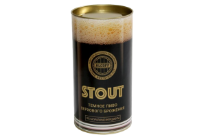 Охмелённый экстракт ALCOFF "STOUT" тёмное, 1.7 кг.