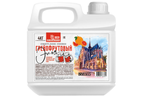 Жидкий охмеленный солодовый экстракт Petrokoloss "Грейпфрутовый Эль" (Светлое) + дрожжи, 4 кг.