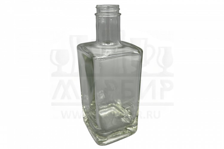 Бутылка стеклянная КЕНДО 0,5л. прозрачная, с пробкой